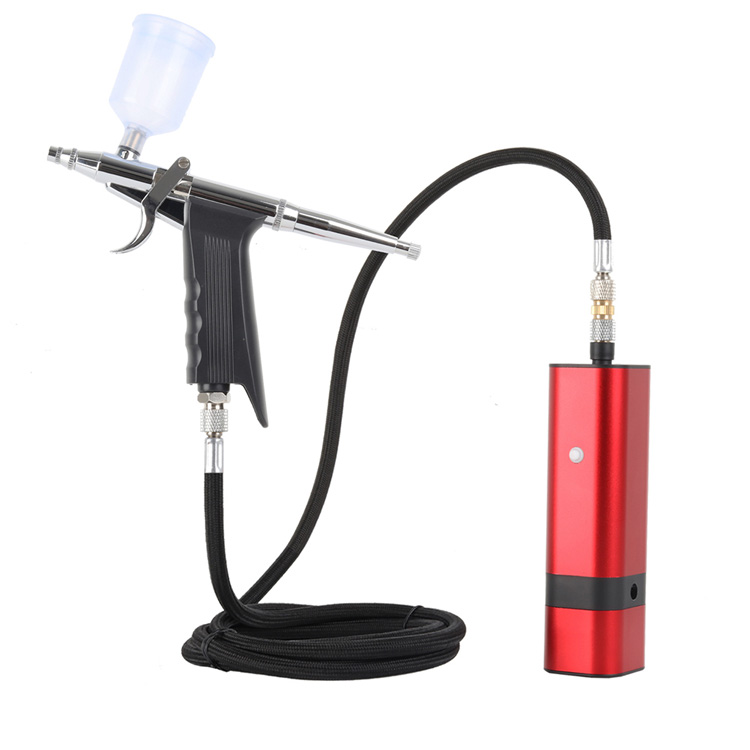 Auto Airbrush Kit với dây sạc USB để trang điểm