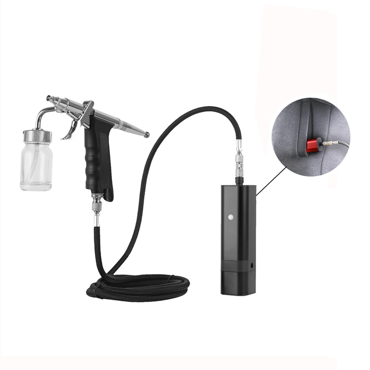 Bộ trang điểm Airbrush không dây tự động với cốc nạp bên