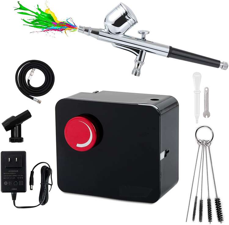 Bộ Airbrush có dây có thể thay đổi tốc độ vô hạn
